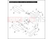 HARLEY-DAVIDSON SOFTAIL CUSTOM  - FXSTC EXHAUST SYSTEM - FLST, C & FXST, B, C & FXCW, C