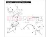 Harley-Davidson 2008 TOURING ROAD KING CLASSIC  - FLHRC EVAPORATIVE EMISSIONS COMPONENTS