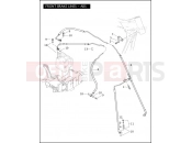 Harley-Davidson 2008 TOURING ROAD KING CLASSIC  - FLHRC FRONT BRAKE LINES - ABS