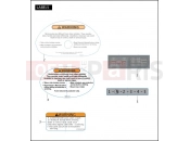 Harley-Davidson 2008 VRSC VRSCAW W/ABS  - VRSCAWA 105 LABELS