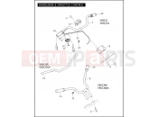 Harley-Davidson 2008 VRSC VRSCDXA NIGHT ROD SPECIAL W/ABS  - VRSCDXA 105 HANDLEBAR & THROTTLE CONTROL