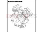 Harley-Davidson 2008 VRSC VRSCDA NIGHT ROD W/ABS  - VRSCDA 105 ENGINE ASSEMBLY - COMPLETE