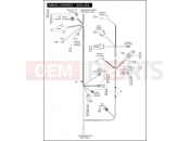 Harley-Davidson 2008 VRSC VRSCDA NIGHT ROD W/ABS  - VRSCDA 105 WIRING HARNESS - NON ABS (CONTINUED)