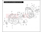 Harley-Davidson 2007 CVO/CUSTOM CVO DYNA  - FXDSE CRANKCASE & ENGINE OIL FILTER