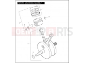 Harley-Davidson 2007 CVO/CUSTOM CVO DYNA  - FXDSE PISTONS & FLYWHEEL ASSEMBLY