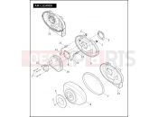 HARLEY-DAVIDSON DYNA SUPER GLIDE CUSTOM  - FXDC AIR CLEANER