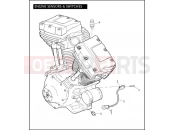 HARLEY-DAVIDSON DYNA SUPER GLIDE CUSTOM  - FXDC ENGINE SENSORS & SWITCHES