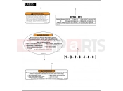 HARLEY-DAVIDSON DYNA SUPER GLIDE CUSTOM  - FXDC LABELS