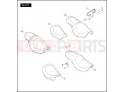 Harley-Davidson 2007 DYNA DYNA LOW RIDER  - FXDL SEATS
