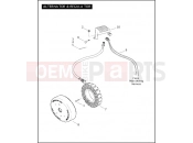 Harley-Davidson 2007 SIDECAR ULTRA SIDECAR  - SIDECAR FOR ULTRA ALTERNATOR & REGULATOR