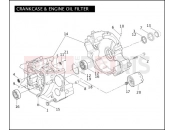 Harley-Davidson 2007 SOFTAIL FAT BOY  - FLSTF CRANKCASE & ENGINE OIL FILTER - TWIN CAM 96â¢
