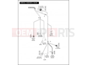Harley-Davidson 2007 SOFTAIL SPRINGER CLASSIC  - FLSTSC WIRING HARNESS, MAIN (2 OF 2)