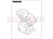 Harley-Davidson 2007 SOFTAIL SOFTAIL STANDARD  - FXST ENGINE ASSEMBLY - TWIN CAM 96â¢