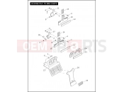 Harley-Davidson 2007 SOFTAIL NIGHT TRAIN  - FXSTB LICENSE PLATE BRACKETS