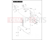 HARLEY-DAVIDSON SOFTAIL CUSTOM  - FXSTC FUEL TANK - FXSTD