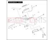 HARLEY-DAVIDSON SOFTAIL CUSTOM  - FXSTC INSTRUMENTS - FXSTD