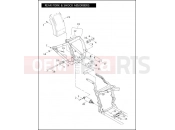HARLEY-DAVIDSON SOFTAIL CUSTOM  - FXSTC REAR FORK & SHOCK ABSORBERS