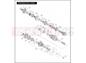 HARLEY-DAVIDSON SOFTAIL CUSTOM  - FXSTC TRANSMISSION GEARS
