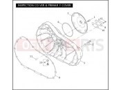 Harley-Davidson 2007 SPORTSTER NIGHTSTER  - XL1200N INSPECTION COVER & PRIMARY COVER