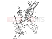 YAMAHA XTZ 750 Super Tenere XTZ750 SUPERTENERE (3WM4) 1993 RAHMEN