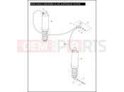 Harley-Davidson 2007 TOURING ELECTRA GLIDE STANDARD  - FLHT REAR SHOCK ABSORBERS & AIR SUSPENSION SYSTEM