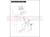 Harley-Davidson 2007 TOURING ELECTRA GLIDE CLASSIC  - FLHTC PISTONS & FLYWHEEL ASSEMBLY - TWIN CAM 96â¢