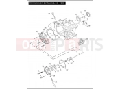 Harley-Davidson 2007 TOURING STREET GLIDE  - FLHX TRANSMISSION BEARINGS & COVERS