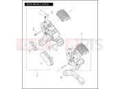 HARLEY-DAVIDSON VRSCD NIGHT ROD  - VRSCD REAR BRAKE CALIPER