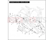 HARLEY-DAVIDSON VRSCR STREET ROD  - VRSCR EXHAUST SYSTEM - VRSCD, VRSCR