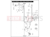 HARLEY-DAVIDSON VRSCX SCREAMIN' EAGLE V-ROD  - VRSCX WIRING HARNESS - VRSCA, VRSCD, VRSCDX, VRSCX (CONTINUED)