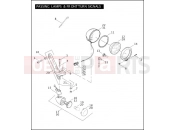 Harley-Davidson 2006 CVO/CUSTOM CVO ULTRA CLASSIC  - FLHTCUSE PASSING LAMPS & FRONT TURN SIGNALS