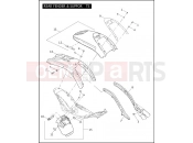 HARLEY-DAVIDSON CVO V-ROD  - VRSCSE2 REAR FENDER & SUPPORTS