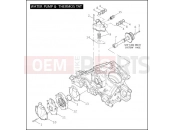 Harley-Davidson 2006 CVO/CUSTOM CVO VR DESTROYER  - VRXSE WATER PUMP & THERMOSTAT