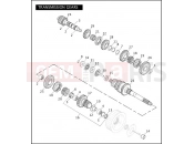 Harley-Davidson 2006 DYNA DYNA WIDE GLIDE  - FXDWGI TRANSMISSION GEARS