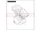 Harley-Davidson 2006 POLICE ROAD KING POLICE ESCORT  - FLHPEI COMPLETE ENGINE - TWIN CAM 88â¢