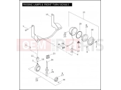 Harley-Davidson 2006 POLICE ROAD KING POLICE  - FLHPI PASSING LAMPS & FRONT TURN SIGNALS