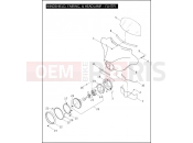 Harley-Davidson 2006 POLICE ROAD KING POLICE  - FLHPI WINDSHIELD, FAIRING, & HEADLAMP - FLHTPI