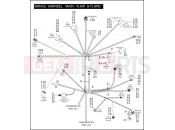 Harley-Davidson 2006 POLICE ROAD KING POLICE  - FLHPI WIRING HARNESS, MAIN - FLHPI & FLHPEI
