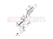 YAMAHA TT-R 250 TT250R (4GY1) 1993 Exhaust