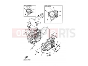 YAMAHA TT-R 250 TT250R (4GY1) 1993 Crankcase