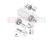 YAMAHA TT-R 250 TT250R (4GY1) 1993 Crutch