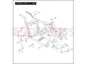 Harley-Davidson 2006 SOFTAIL SOFTAIL DELUXE  - FLSTN FRAME & JIFFY STAND