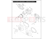 Harley-Davidson 2006 SOFTAIL SPRINGER CLASSIC  - FLSTSC AIR CLEANER & ENRICHENER - CARBURETED MODELS