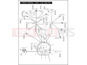 Harley-Davidson 2006 SOFTAIL NIGHT TRAIN  - FXSTB WIRING HARNESS, MAIN - FUEL INJECTED