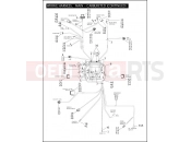 HARLEY-DAVIDSON SOFTAIL DEUCE  - FXSTDI WIRING HARNESS, MAIN - CARBURETED (CONTINUED)