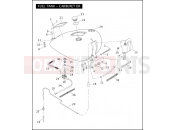 Harley-Davidson 2006 SOFTAIL SOFTAIL STANDARD  - FXSTI FUEL TANK - CARBURETOR