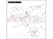 Harley-Davidson 2006 TOURING ROAD KING  - FLHR INNER FAIRING - FLTRI