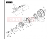 HARLEY-DAVIDSON VRSCA V-ROD  - VRSCA 105 CLUTCH