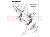 HARLEY-DAVIDSON VRSCA V-ROD  - VRSCA 105 COSMETIC COVERS
