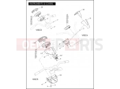 HARLEY-DAVIDSON VRSCA V-ROD  - VRSCA 105 INSTRUMENTS & COVERS